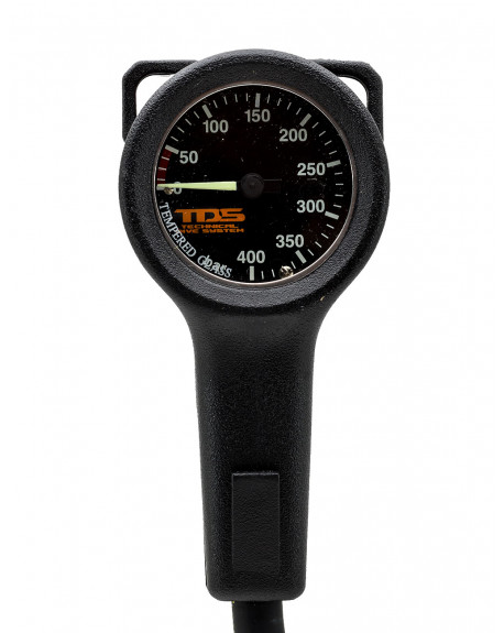 TDS STRONG BLACK SCUBA DIVING PRESSURE GAUGE 400 B