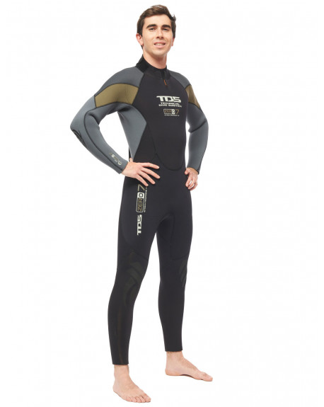 TDS ZERO 7.0 SCUBA DIVING WETSUIT JUMPSUIT 7 MM MAN