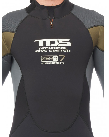 TDS ZERO 7.0 SCUBA DIVING WETSUIT JUMPSUIT 7 MM MAN