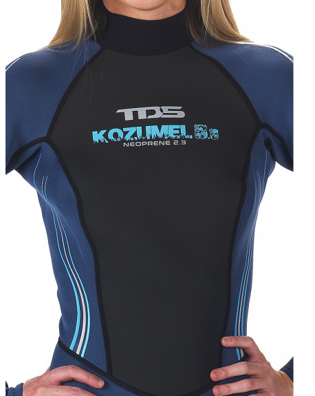 TDS KOZUMEL DIVING JUMPSUIT WETSUIT 2.3 MM LADY