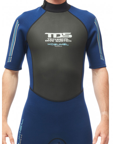 TDS KOZUMEL SCUBA DIVING NEOPRENE SHORTY 2.3 MM MAN