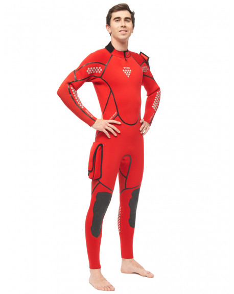 TDS WAVE SEARCH & RESCUE DIVING WETSUIT 5/3 MM