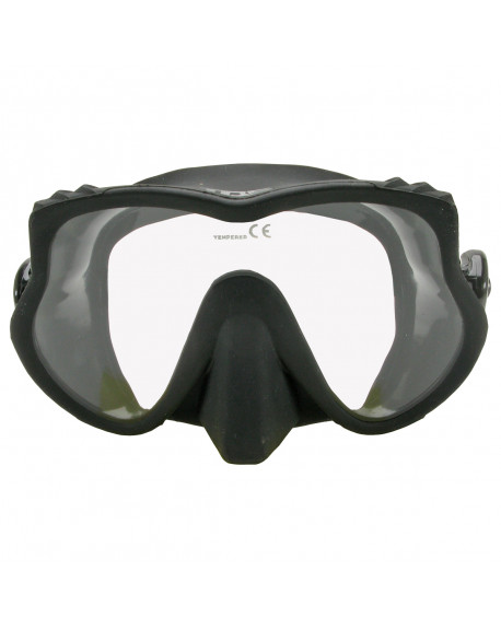 TDS FRAMELESS TEK  TECHNICAL SCUBA DIVING MASK BLACK