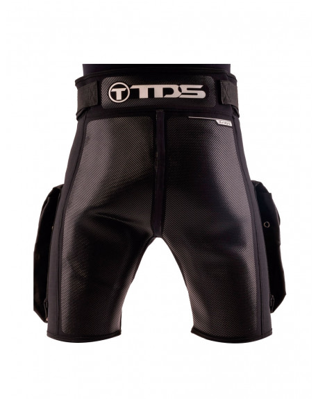 TDS  BLACK TEK DIVING SHORTS WITH POCKETS