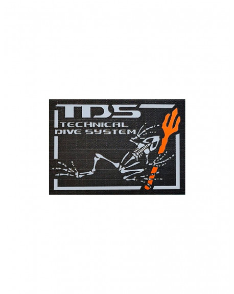 TDS TRIDENT FROG VELCRO PATCH SCUBA DIVING