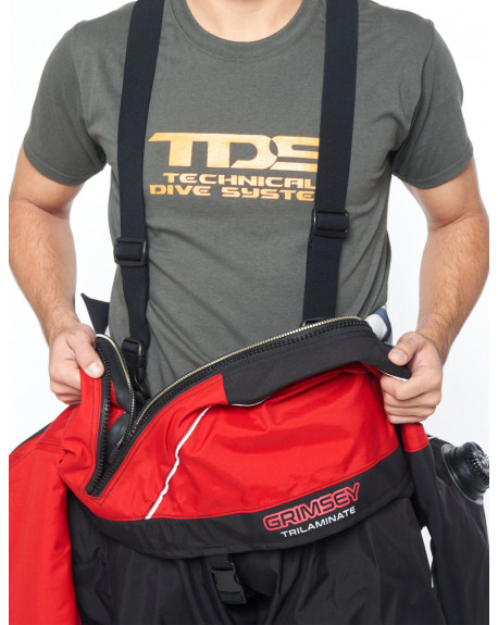 TDS GRIMSEY SCUBA DIVING DRYSUIT TRILAMINATE