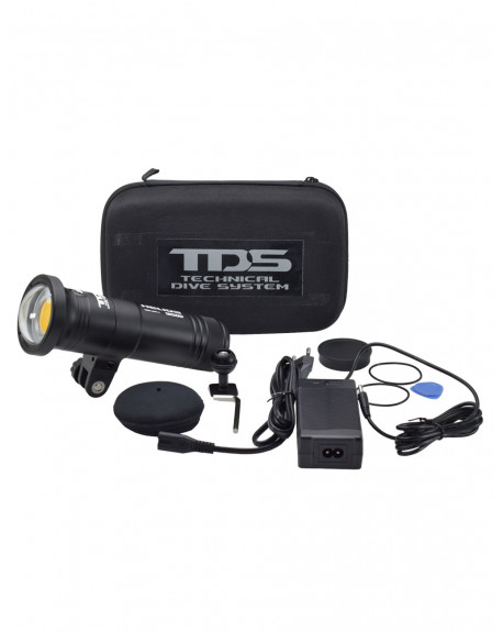 FOCO VÍDEO SUBACUATICO BUCEO TDS HELIOS LED 12000 LUMENES