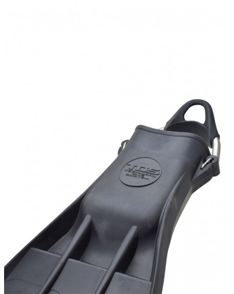 TDS JET FIN MSP DIVING FIN BLACK RUBBER