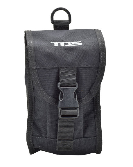 TDS DIVING ACCESSORIES CORDURE POCKET BLACK FOR SCUBA DIVING