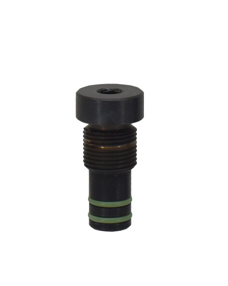 TDS LEFT TWIN DIVING VALVE CAP BLACK