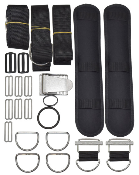 STEEL CONFORT TECHNICAL HARNESS FOR TECHNICAL DIVING | TDS