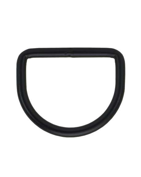 BLACK ALUMINIUM D RING 50 MMFOR TECHNCIAL DIVING | TDS