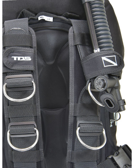 ALA BUCEO TECNICO ARROW 32 LB MONOBOTELLA + ARNÉS  TRAVEL| TDS