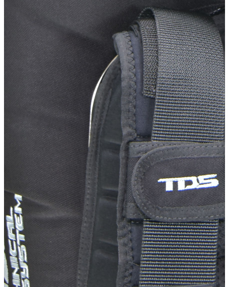 TDS ARROW 38 LB WING SINGLE + HARNESS STEEL BACKPLATE MILITARY DIVING