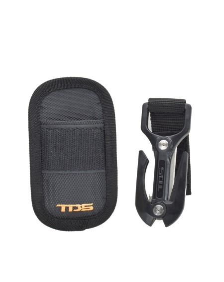 TITANIUM LINE CUTTER BLACK - DIVING CUTTING ELEMENTS DIVING | TDS DIVING GEAR