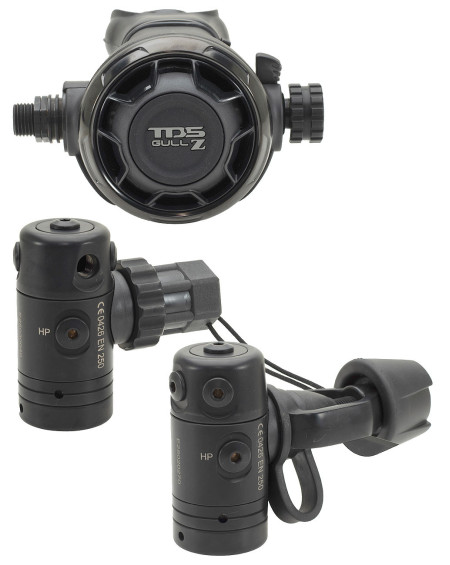 REGULADOR BUCEO GULL Z BLACK REVERSIBLE | TDS DIVING GEAR