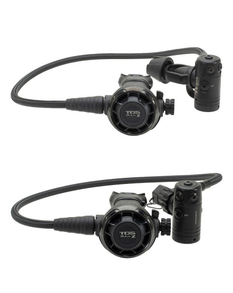 REGULADOR BUCEO GULL Z BLACK REVERSIBLE | TDS DIVING GEAR