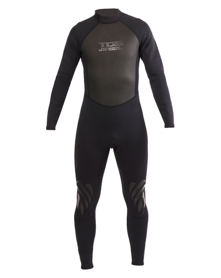 TDS BLACK ONE DIVING JUMPSUIT WETSUIT 2.3 MM MAN