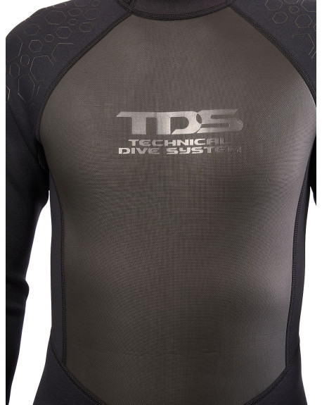 TDS BLACK ONE DIVING JUMPSUIT WETSUIT 2.3 MM MAN