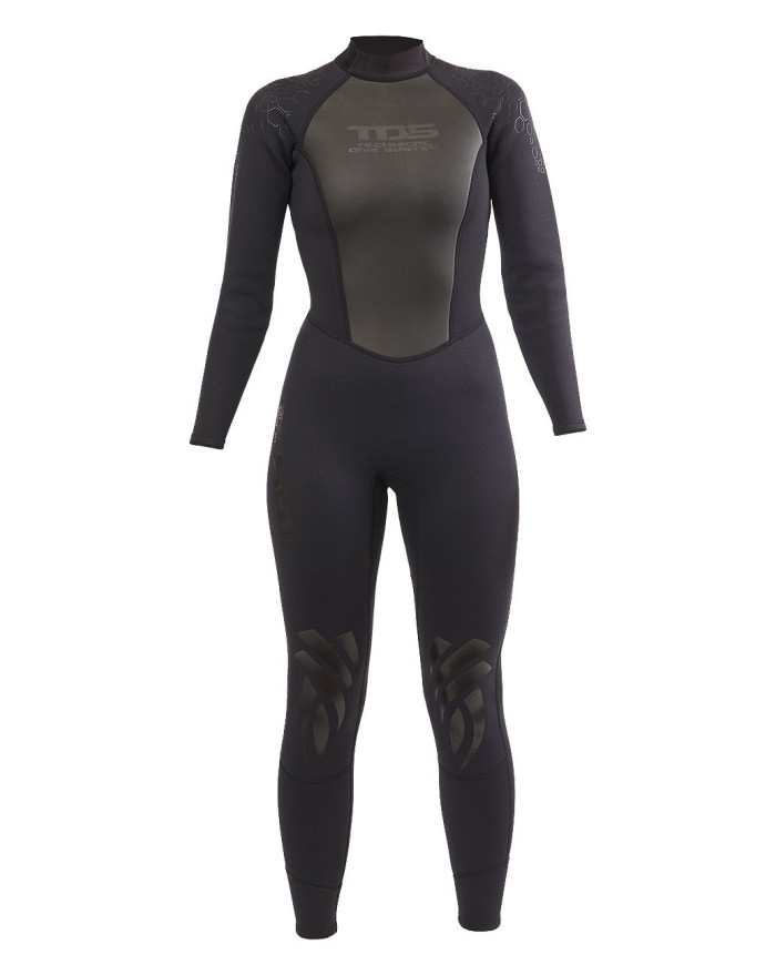 MONO TRAJE NEOPRENO BUCEO BLACK ONE 2.3 MM MUJER| TDS
