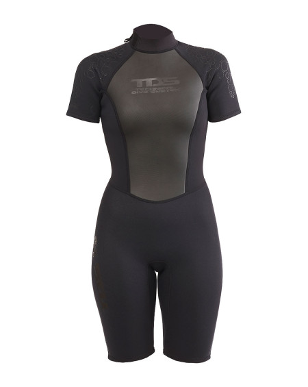 BLACK ONE SCUBA DIVING NEOPRENE SHORTY 2.3 MM LADY | TDS