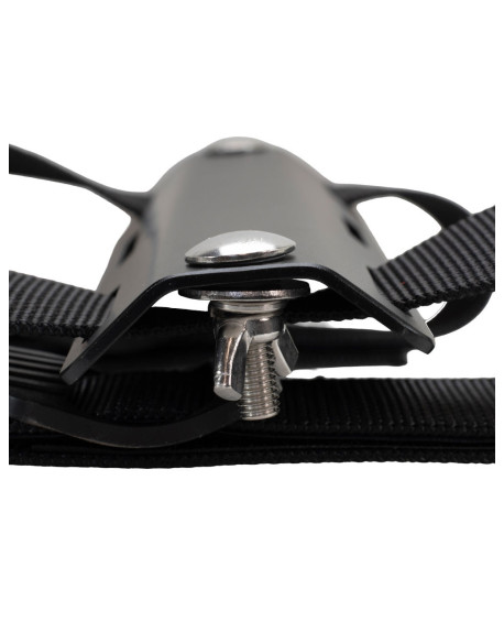 PLACA ADAPTADOR MONO BOTELLA BUCEO ALUMINIO + CINCHAS BOTELLA INOX | TDS