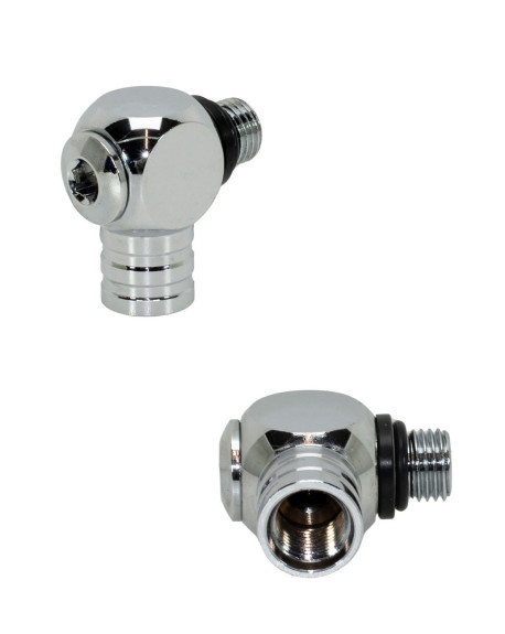90 ºLP 3/8 360 º SWIVEL FOR DIVING REGULATOR 1ST STAGE | TDS