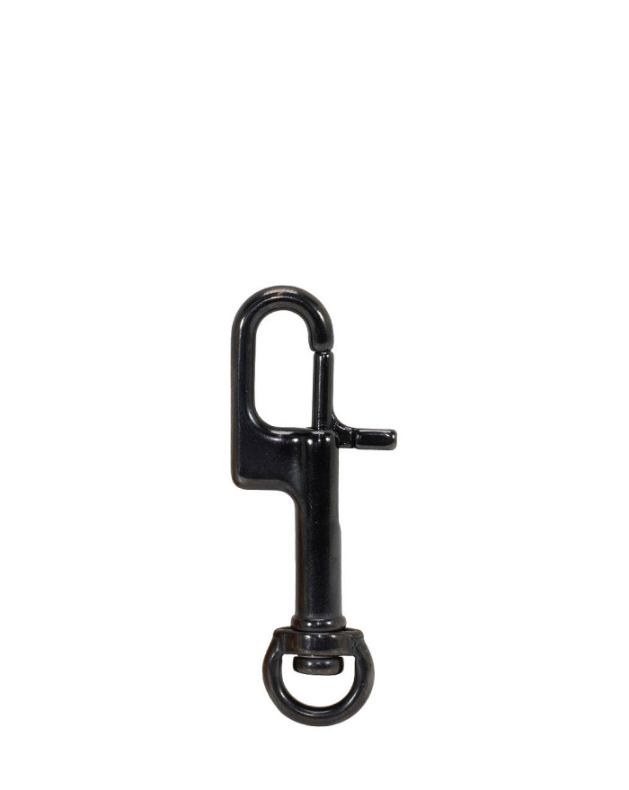 BLACK PVD STEEL BOLT SNAP TAC 82 MM  FOR SCUBA DIVING | TDS
