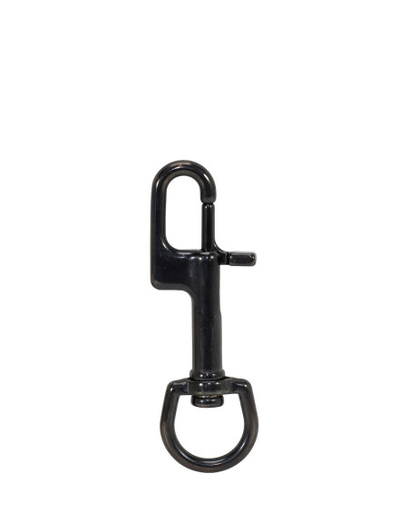 BLACK PVD STEEL BOLT SNAP TAC 90 MM  FOR SCUBA DIVING | TDS