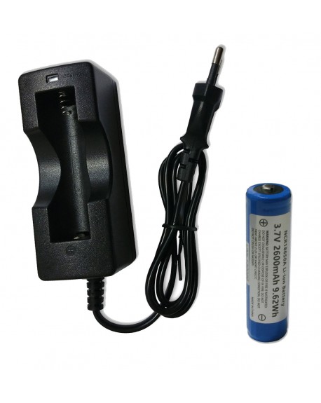 18650 BATTERY & CHARGER MARU/DZENOT