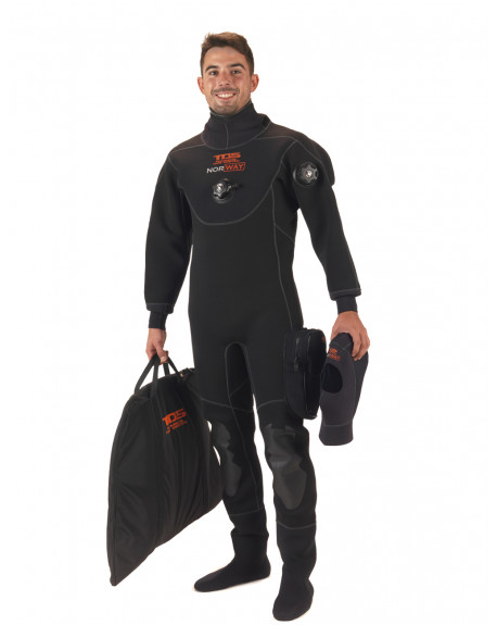 TDS NORWAY SCUBA DIVING NEOPRENE DRYSUIT